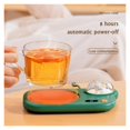 thumbnail image 2 of Cup Warmer Heat Beverage Mug Mat Keep Drink Warm Heater Heating Coaster Pad for Coffee Milk Tea ,Fast Heating, 2 of 7