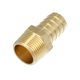 thumbnail image 5 of 10uds NPT Macho Agua Tubería Adaptador Latón Accesorio Conector 3/4 pulgadas Unique Bargains adaptadores de inyección de combustible automotriz, 5 of 6