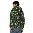 thumbnail image 4 of Naloa Chamomile Men’s Hoodies, Zip up Hoodie, Sweatshirts,Hoodies for Men Sizes S-3XL-X-Large, 4 of 5