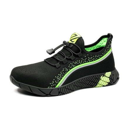 

Steel Toe Shoes for Men Women Lightweight Work Sneakers Anti-pierce Nonslip Safety Shoes for Industrial Construction