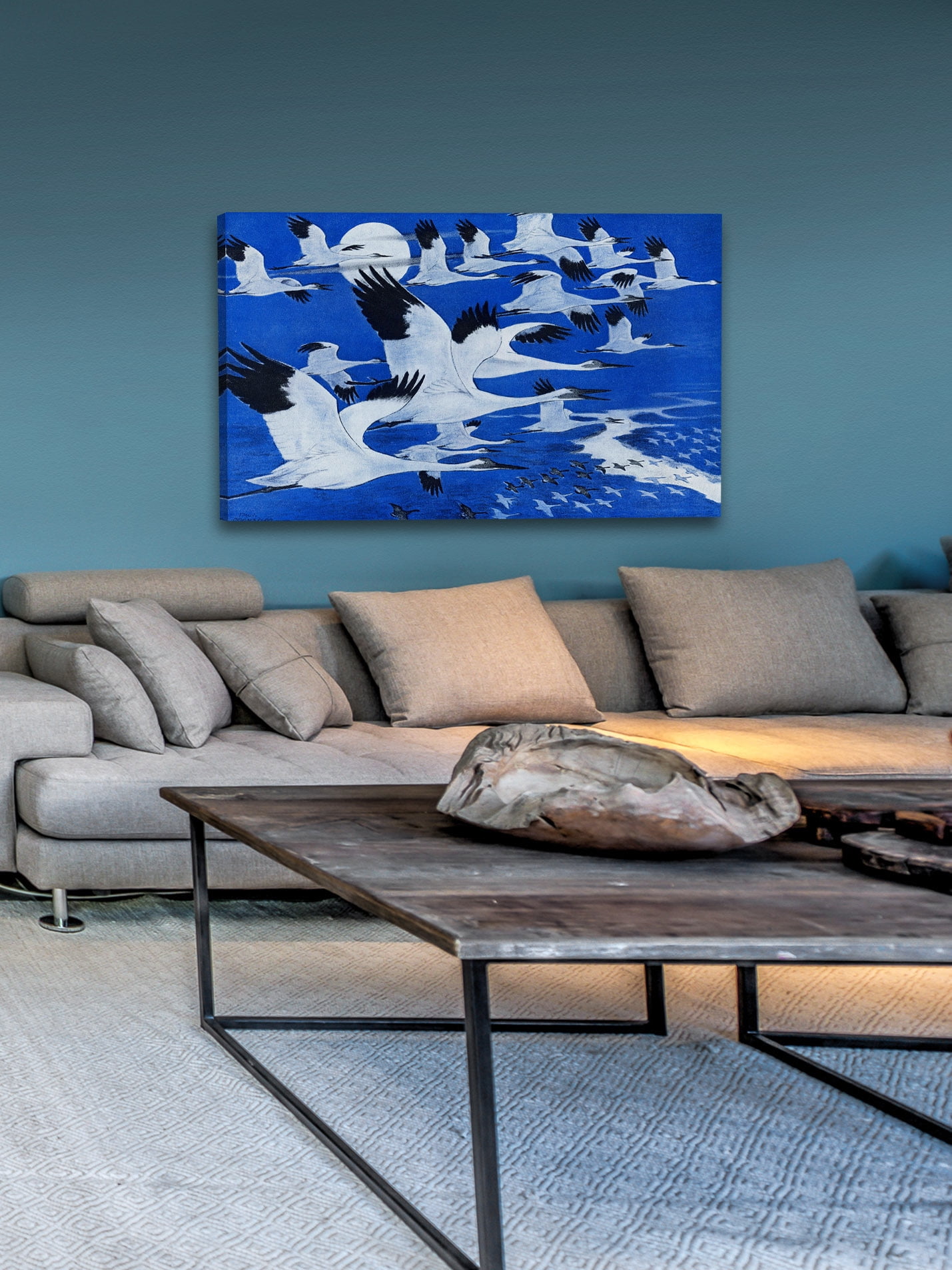 "Vanished Legions" Painting Print on Wrapped Canvas