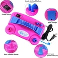 thumbnail image 2 of Electric Balloon Pump Portable Balloon Pump Electric Air Balloon Pump Electric Balloon Inflator, Balloon Decorations for Birthday Parties, Weddings, Festivals and Party（Rose Red）, 2 of 7