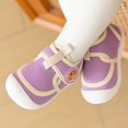 thumbnail image 6 of Siilsaa Infant Shoes Barefoot Shoes Breathable Sneakers Hook and Loop Lightweight Walking Shoes Slip On Tennie Shoes Protect Toes Cartoon School Shoes Purple,9, 6 of 8