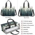 thumbnail image 2 of Floral Canvas Tote Bag for Women with Compartments, Large Cute Flower Teacher Student Shoulder Bag Nurse Purses Crossbody Bags Work Laptop Book Bag Satchels Handbags, 2 of 6