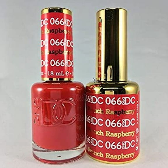DND - DC Duo Soak off Gel & Matching nail polish - FRENCH RASPBERRY #066