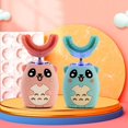 thumbnail image 2 of Electric U-shape Children's Toothbrush Rechargeable Portable Toothbrush For Boys Girls, 2 of 5