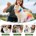 thumbnail image 4 of Dog Hair Dye, Hot Pink Color Pet Hair Dye, Pet Safe Dye, Dog Hair Coloring Agent, Fashionable DIY Pet Grooming Easy to Use Pet Hair Dye Permanent for Pet Grooming (Hot Pink,3.5 fl oz / 100 ml), 4 of 8