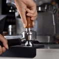 thumbnail image 4 of 53.3mm Espresso Hand Tamper, MATOW Calibrated Spring Loaded Coffee Tamper with Stainless Steel Ripple Base, 30lbs Espresso Tamper with Red Rosewood Handle Compatible with Breville 54mm Portafilter, 4 of 8
