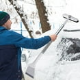 thumbnail image 5 of 3-in-1 Extendable Car Snow Brush with Ice Scraper | Telescopic Snow Removal Tool (35"-55") for All Vehicles | Windshield Snow Cleaner & Defroster for Winter, 5 of 6