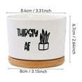 thumbnail image 3 of Xihbxyly Ventas de Liquidación Bandeja de Cerámica para Macetas de Carne, Decoración de Bonsái para Mesa de Interior, 3 of 5