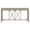 Grey + MDF,MDF + ACACIA, variant on U_Style 60''Acacia Veneer Console Table with 4 Spacious Drawers, Modern Crisscross Design Entryway Table with Open Bottom Storage,Farmhouse Sofa Table for Living Room,Kitchen,Dining Room,Hallway