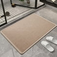 thumbnail image 4 of Xihbxyly Alfombrilla de Baño, Tejido Suave y Absorbente, Base Antideslizante para Mayor Seguridad, Multiusos para Baño, Entrada y Cocina, Fácil de Limpiar, Lavable a Máquina, 45 X 75 Cm., 4 of 4