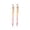 Light Orange Pink Gradient, variant on COM1950s Retractable Stylus Pen 2 in 1, Metal Ballpoint Pen with Stylus Tip, Telescopic Touch Pen with Clip, 2 Pack, for Office Home and On-the-Go Use