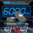 thumbnail image 3 of Batería JYJZPB 6000mAh para Cámara de Caza Reveal con USB-C, 3 of 9