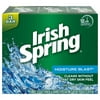 Irish Spring Moisture Blast Deodorant Bar Soap, 3.75 oz bars, 3 ea (Pack of 3)