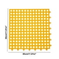 thumbnail image 3 of Interlocking Non-Slip Bathroom Floor Mats | 30x30cm Plastic Tiles for Shower, Pool & Pet Areas | 9.4mm Thick Drainage Design | White, Gray, Blue, Red, Yellow, Green, 3 of 6
