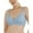 Blue, variant on HSIA Full Coverage Bra for Women Plus Size Bra with Underwire Lightly Lined Smoothing Bra Blue 36C