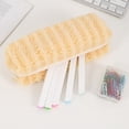 thumbnail image 5 of Summer Saving!Back_to_School Saving!School_Supplies!Under $1 dollars!Special Pencil Case Pouch, Colorful Pencil Pouch Makeup Brush Bags ForTeenagers Home Office Orginazer, Yellow, 5 of 7