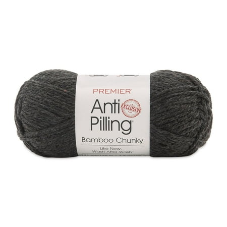 UPC: 0840166814093 | Premier Anti Pilling Bamboo Chunky Yarn – Raven  131 yds