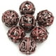 thumbnail image 1 of Metal Dice, 7 PCS Heavy Solid Metallic Dragon Dice Set for Dungeons and Dragon Tabletop Game D, 1 of 5
