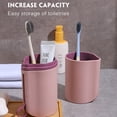 thumbnail image 2 of Langgg Travel Toothbrush Case Portable Multifunctional Wash Cup Hard Toothpaste Cup for Trips Camping Bathroom School Travel Outdoor, 2 of 7