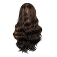 thumbnail image 2 of XIAQUJ Headband Wig Body Wave Long Wave Black Wig Black Female Headband Wig Wigs for Women B, 2 of 5