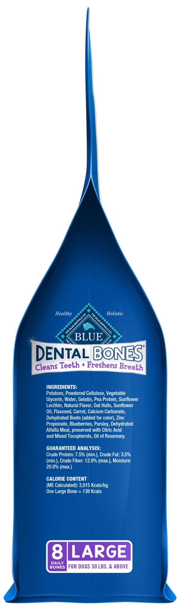 blue buffalo dental bones large