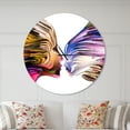 thumbnail image 2 of Designart 'peinture Métaphorique de l'Esprit' Horloge Murale Moderne, 2 of 2