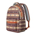 thumbnail image 2 of Boho Tribal Laptop Backpack - 17" Heavy Duty Oxford Fabric, Water-Resistant College Backpack for Women, Large Capacity Daypack for School, Library & Travel, 2 of 6
