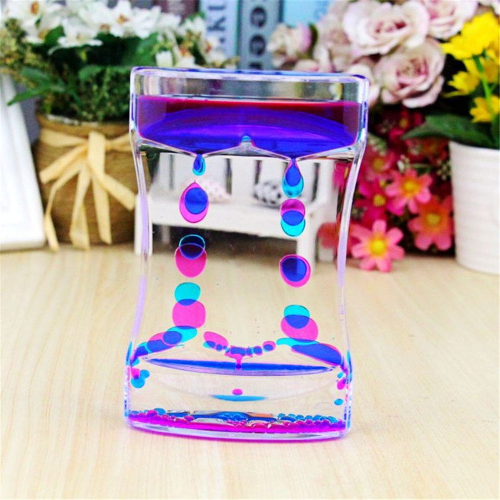 water motion liquid bubble timer