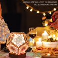 thumbnail image 3 of Polar Star Floor Lamp USB Powered Projection Floor Light with Hollow Design Bohemian Style LED Floor Night Lamp, 3 of 9