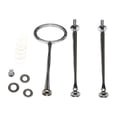 thumbnail image 2 of Cake Plate Stand Handle Heavy Duty Hardware Rod for Daily Use Party Birthday silvery, 2 of 8