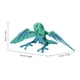thumbnail image 3 of Juguete de loro impreso en 3D para niños, figura realista de pájaro con alas móviles, decoración de escritorio, estatua de loro flexible, juguete articulado de pájaro., 3 of 7