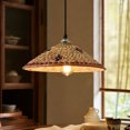 thumbnail image 6 of Woven Bamboo Lampshade Decorative Light Cover for Indoor Table and Floor Lamp, Softens Light for Living Room Bedroom Dining Room Interior, 6 of 6