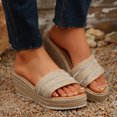 thumbnail image 1 of WILLBEST Sandalias Flexi De Verano Para Mujer, Sandalias De Punta Abierta, Suela Gruesa, Informales, Cómodas, Para Playa, 1 of 9