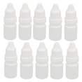 thumbnail image 1 of Unique Bargains 10 Pcs 5ml Dropper PE Plastic Drop Squeezable Empty Bottle White, 1 of 3