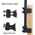 thumbnail image 4 of FYBTO Support de Parasol de Patio Base et Support de Parasol Pince en Métal Support de Montage pour Rambarde de Terrasse, Balcon (Convient Max OD 2.1 Pouces)-0625, 4 of 5