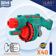 thumbnail image 2 of Pistola Lanza Dardos Cargador de Tambor Capacidad de 20 Proyectiles, 2 of 4