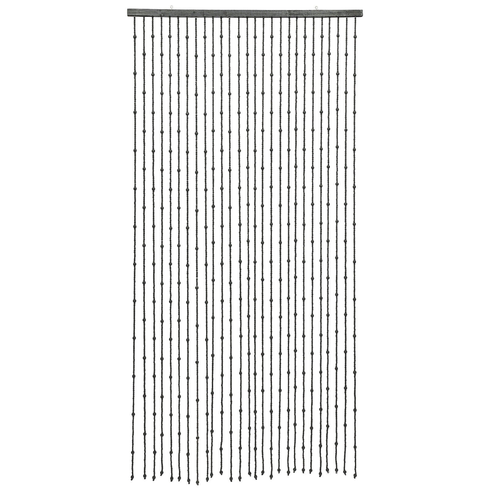 35.43*70.89 in Wooden Door Beaded Curtain Bamboo-Like Window Door Decor Curtains