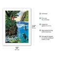 thumbnail image 2 of Island Harmony - Hawaiian Dolphins (Nai’a) - From an Original Color Painting by Andrew Annenberg - Fine Art Matte Paper Print (Unframed) 18x24in, 2 of 4
