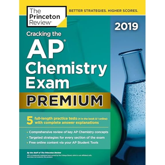 Pre-Owned Cracking The Ap Chemistry Exam 2019, Premium Edition (College Test Preparation) Paperback