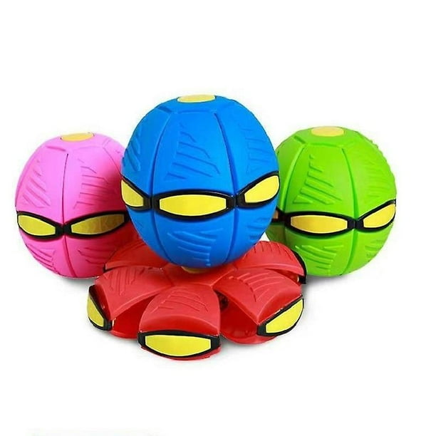 Juguete de pelota de disco para niños, juego de playa para jardín al aire libre, pelotas deportivas para niños (azul)
