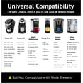 thumbnail image 3 of 240 iFillCup Fillable K Cups - Ultrafine Filters for Sediment-Free Brewing, Universal K Cup Brewer Compatibility, DeepBrew Filter Holds 50% More Coffee for Stronger and Bigger Brews (Red), 3 of 5