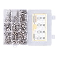 thumbnail image 4 of Hex Screw Washers Nuts Kit, 304 Stainless Steel 200Pcs Hex Machine Screws Set Heat Resistant  For Electronics, 4 of 8