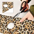 thumbnail image 6 of Yayeee Faucet Mat for Kitchen Sink 30" Diatomite Long Splash Guard Pad, Brown Floral Leopard Pattern, 2 Pack, 6 of 7