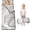 Grey and Gold Marble Pattern, variant on Grey and Gold Marble Pattern Teens Toddler Nap Mat with Pillow, Sleeping Mat Bag for Preschool Daycare 59"x22"