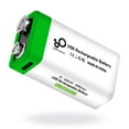 FuChenYu Universal USB Rechargeable 9V Lithium Batteries For Multimeter