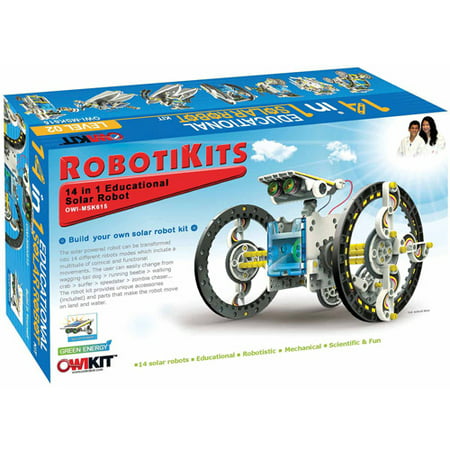 14 In 1 Educational Solar Robot Kit (Best Home Security Robot)