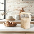 thumbnail image 4 of WMQPNNS Made in Canada Airtight Kitchen Storage Containers for Dry Food Large Capacity Clear Canisters with Locking Lids for Flour Rice and Cereals Pantry Organization, 4 of 8