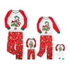 Christmas Family Matching Pajamas Set Women Men Kids Baby Grinch Printed Tops+ Pants Home Holiday Sleepwear Nightwear